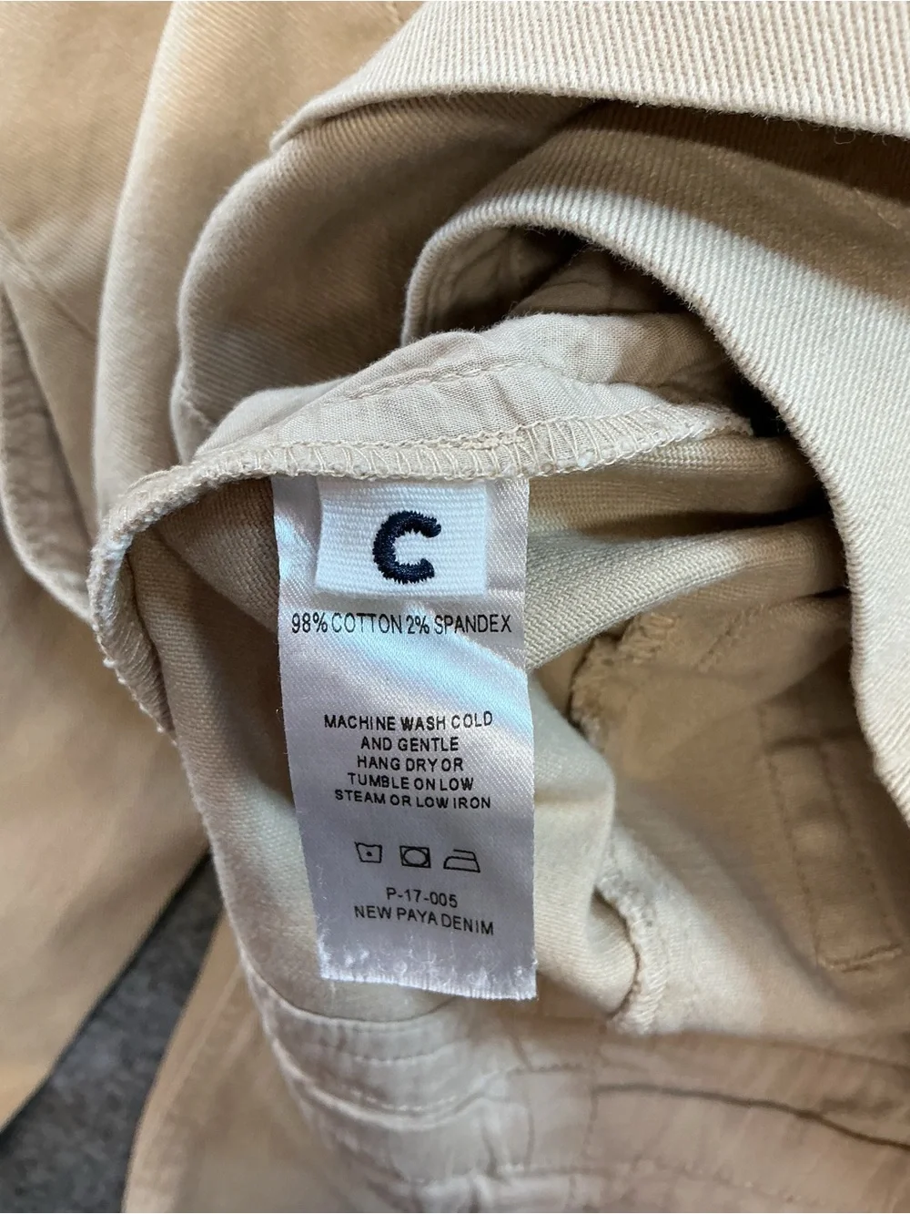 ROUCHA Classic Beige Pants Size 36